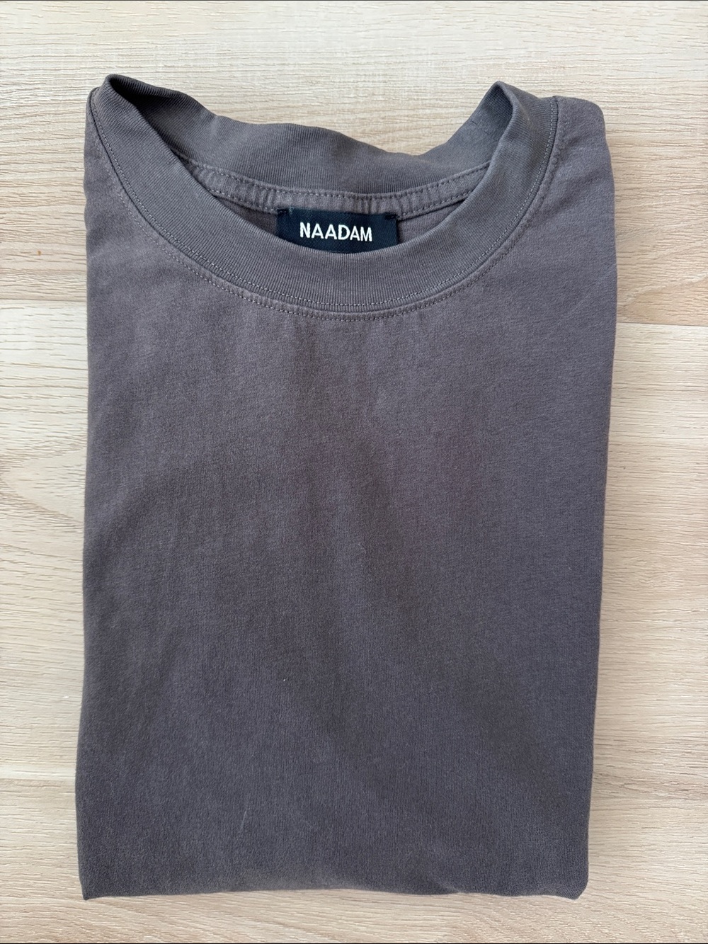 NAADAM - 100% cotton Crewneck Shirt